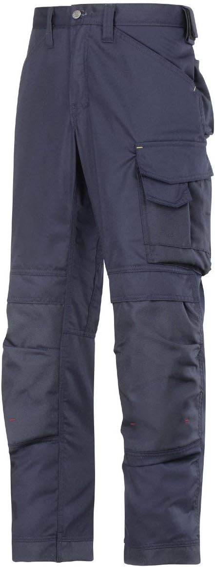 Snickers 33119595048"CoolTwill" Craftsmen Trousers, Navy Blue, 48