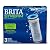 Brita Stream Pitcher Water Filter for Pitchers and Dispensers, BPA-Free, Replaces 1,800 Plastic Water Bottles a Year, Lasts Two Months or 40 Gallons, Includes 3 Filters