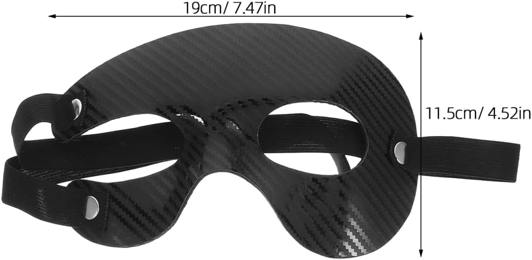 Milisten Lightweight Half Face Mask for Sports Impact Resistant Nose Guard for Basketball Soccer Rugby Breathable Ventilated Design for Enhanced Comfort Collision Defense