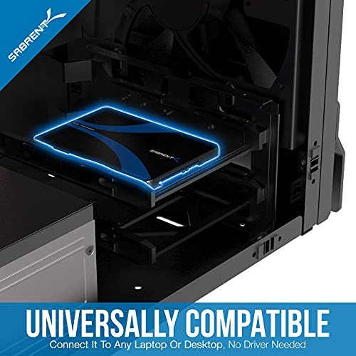 Adaptador Sabrent mSATA a SATA III 2.5" + USB 3.0 miniatura 6