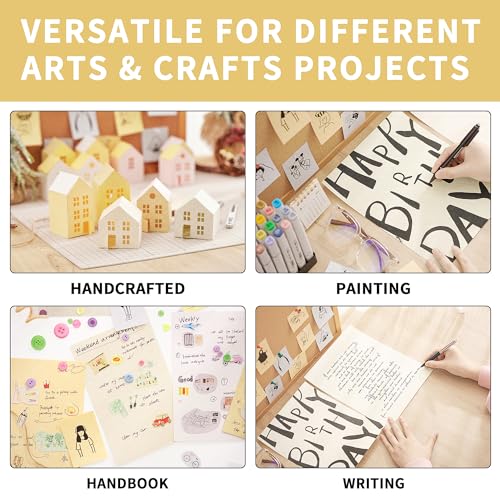 30 Sheets Parchment Paper - Creamy White 8.5” x 11” Letter Size Parchment Card Stock 65lb Heavyweight Paper Thick Vintage Paper for Certificate, Crafts, Business Cards, Invitations image 1