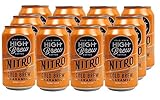 High Brew Coffee, Cold Brew, Nitro Caramel, 10 Fl Oz Can (Pack of 12)