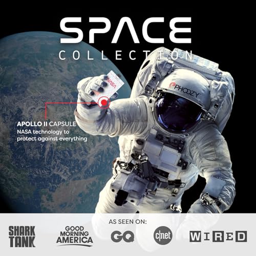 Image of PHOOZY Apollo II Thermal Phone Case with NASA-Derived Technology - Extends Battery Life 4X in Cold Weather and Heat - Military Grade 8-Foot Drop Protection Insulated Pouch - Medium Space