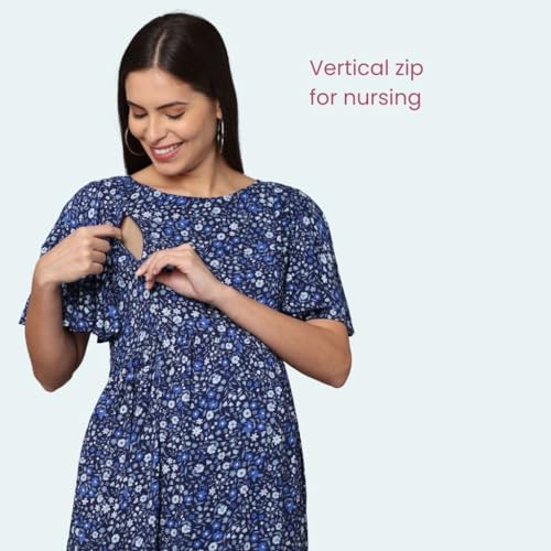 Image of Morph Maternity | Maternity Dresses for Women | Fits During Pregnancy & Post Pregnancy | Back Tie to Adjust