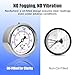 NexSphere 0-100 PSI Air Pressure Gauge, 2