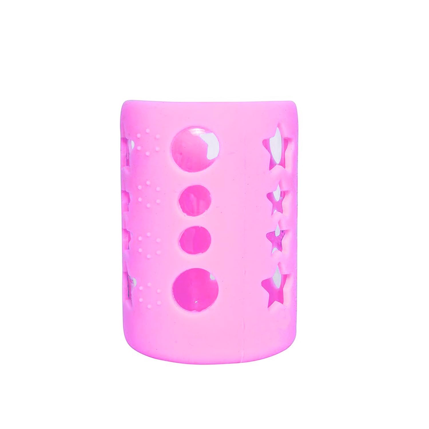 Safe-O-Kid BPA-Free Pure Silicone Bottle Cover – Soft, Non-Toxic, Protective Cover for Baby Bottles, Safe for Little Ones, Durable, Easy to Clean 120 ml, Pink - Pack of 1-picture-10