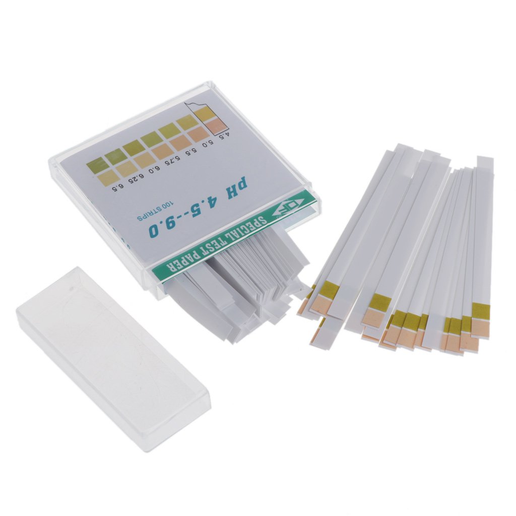 Simplex Health Misuratore Alcalinità 100 Strisce Reattive Per Test PH (4.5-9.0) - Per ...