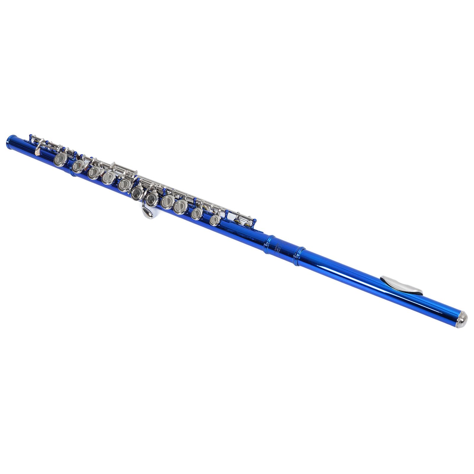 Cocoarm Flauta C de 16 Teclas, Material de Cuproníquel, Afinación Profesional y Excelente Hermeticidad para Principiantes y Estudiantes de Educación Musical