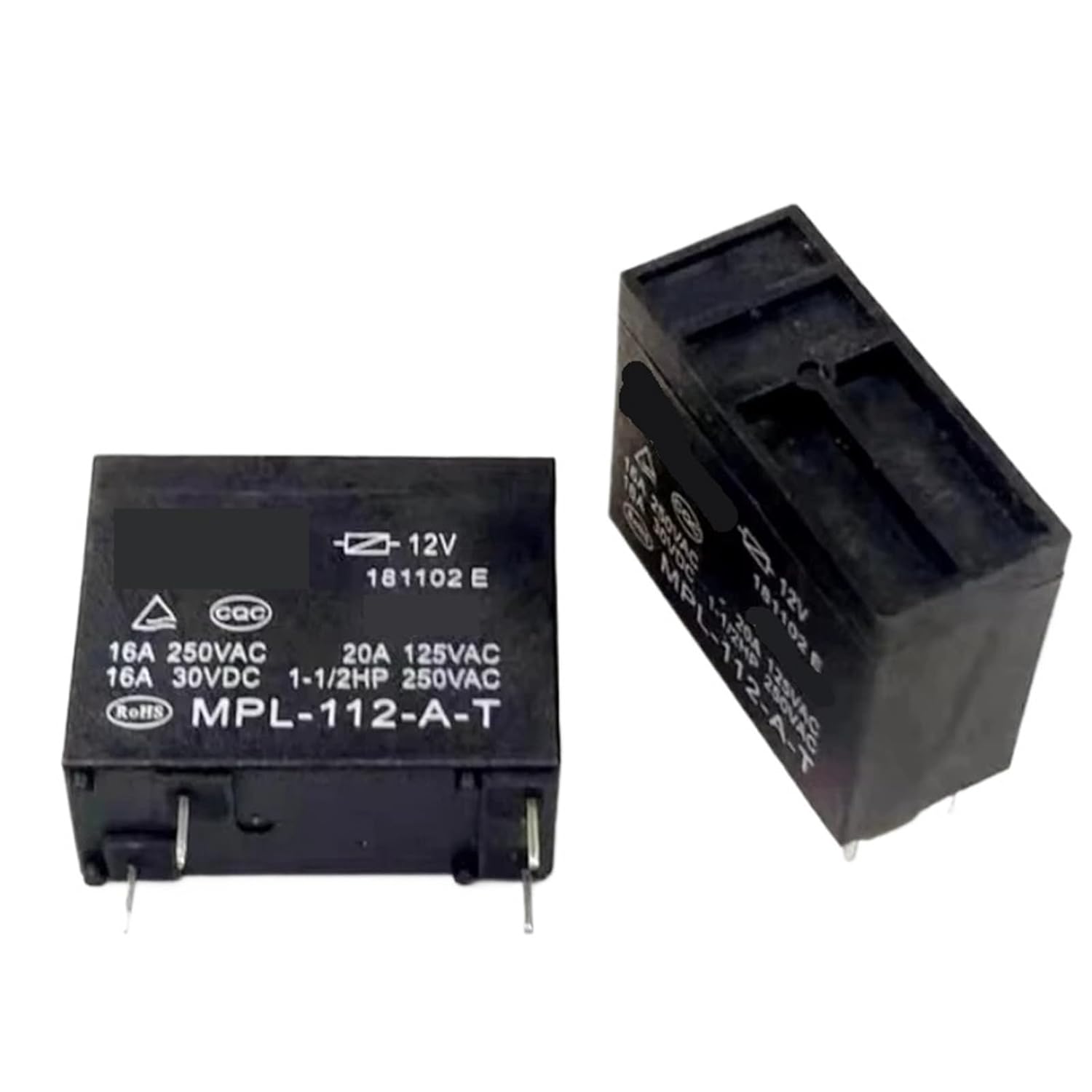 1pcs Relay:MPL-112-A-T 12V 4pins 16A Air Conditioning Water Heater Relay