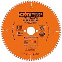 CMT ORANGE TOOLS 292.216.80M - QUERSCHNITTSÄGE FÜR HANDMASCHINEN 216X2.8X30 Z80-5°NEG (WECHSELZAHN)