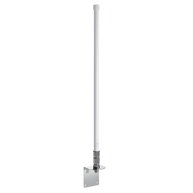 Proxicast 10 dBi High Gain Fiberglass Omni-Directional 4G/LTE/5G Antenna | 24 inch Outdoor LTE 4G 5G Cellular Antenna for Cradlepoint, Digi, Peplink, Sierra on Verizon, AT&T, T-Mobile - ANT-127-002