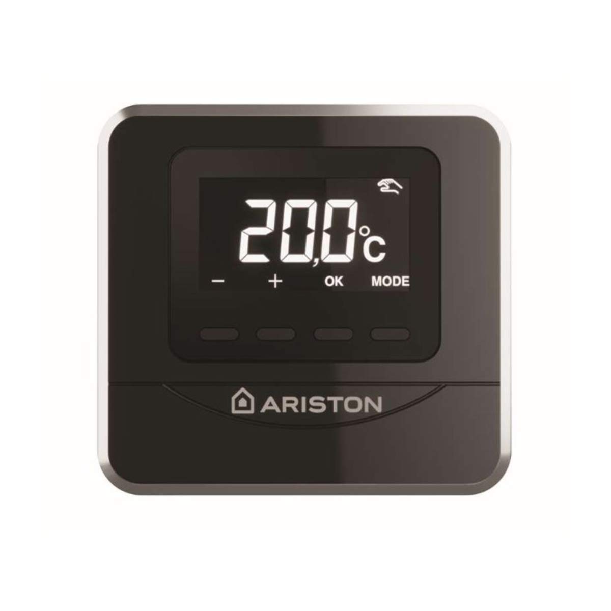 Ariston Sonda ambiente modulante wireless di nuova generazione, display retroilluminato a 7 segmenti, compatibilità con Ariston Net e protocolli BusBridgeNet colore nero (Riferimento: Ariston 3319116)