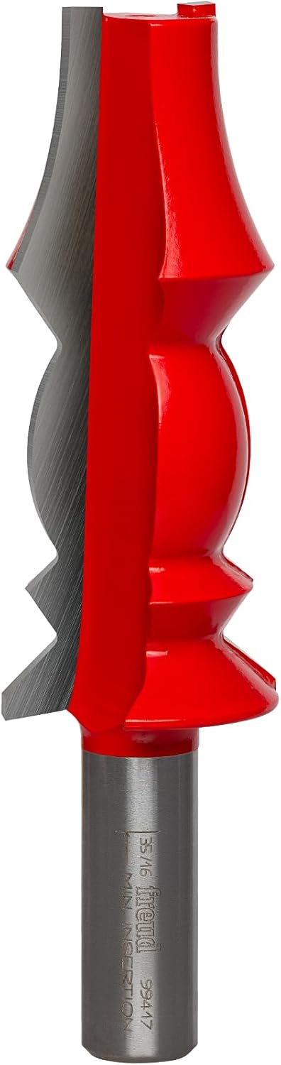 Freud 99-417: 1-3/8" (Dia.) Wide Crown Molding System with 1/2" Shank