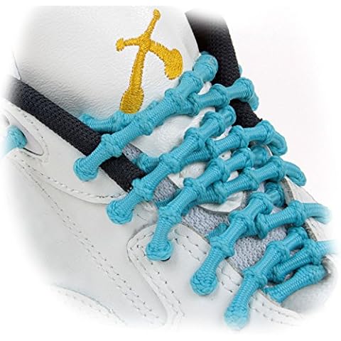 Xtenex X300 Turquoise Elastic Shoelaces Cover