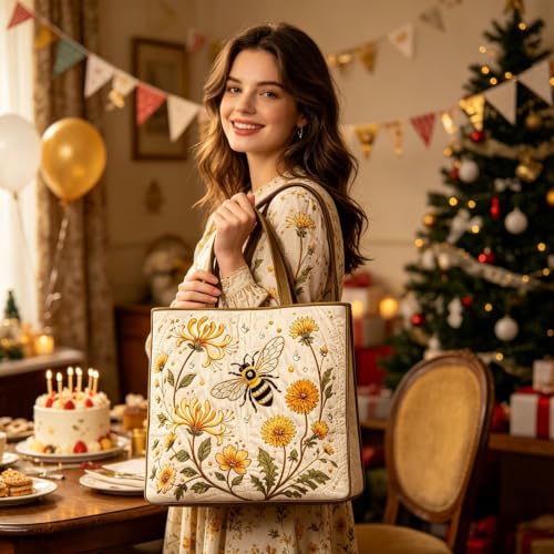 Sac cabas matelassé grand volume pour ordinateur - 2