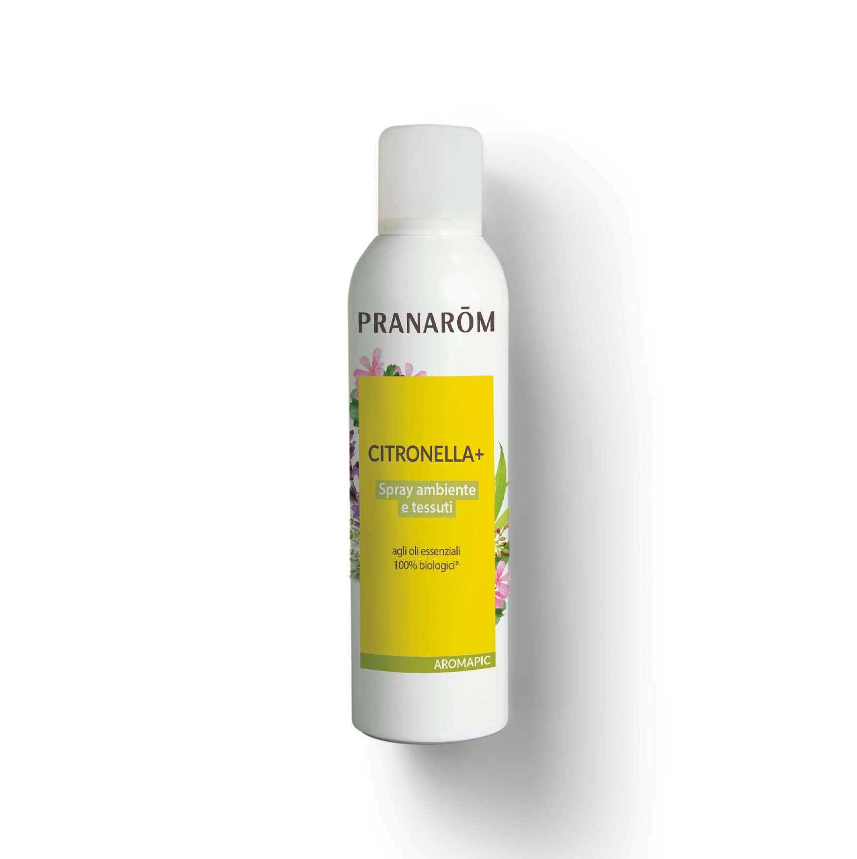 PRANARÔM Aromapic Spray Anti-Zanzare Ambiente e Tessuti 150 ml Repellente Naturale Oli Essenziali HECT