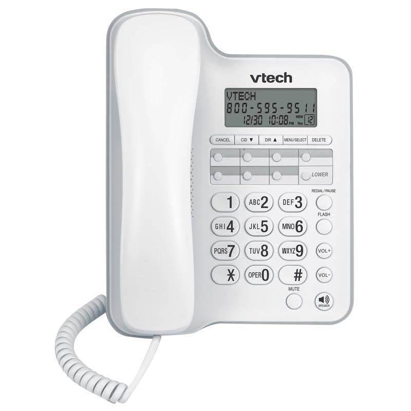VTech 20-2481 2.4 GHz DSS 2-Line Expandable Cordless Phone/Answering System with Extra Handset 20-2420