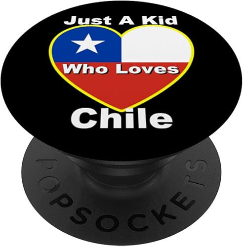 Just A Kid Who Loves Chile PopSockets Standard PopGrip