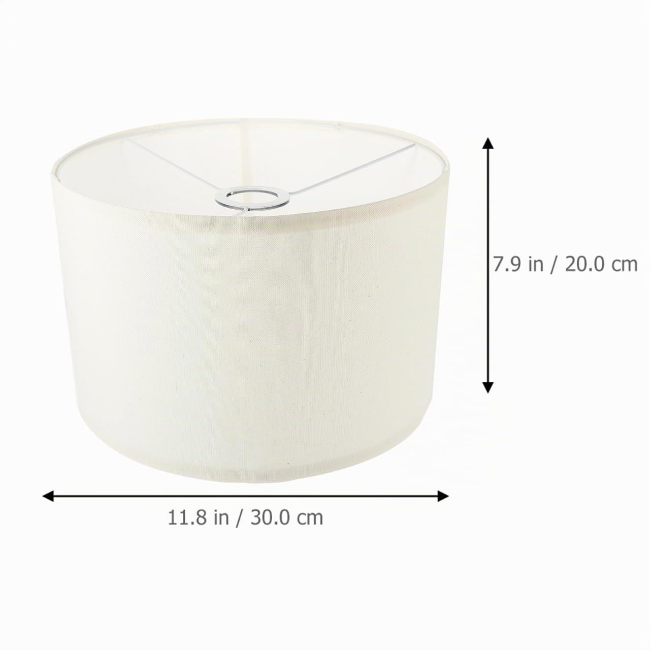 HOMSFOU Pantallas De Lino Para Lámparas Lámparas De Mesa De Pie Rústicas De Techo De Mesita De Noche Pantallas De De Campana De