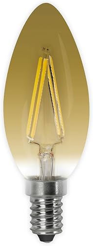 Matel Bomb, Led Filament, Bougie Vintage E14 4W,