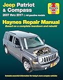 Jeep Patriot & Compass (07-17) Haynes Repair Manual (Does not include information specific to diesel engine models. Includes thorough vehicle coverage apart from the specific exclusion noted.)