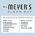 Mrs. Meyer's Clean Day Liquid Hand Soap, Cruelty Free and Biodegradable Hand Wash Formula Made with Essential Oils, Limited Edition Snowdrop Scent, 12.5 oz Bottle - Pack of 3