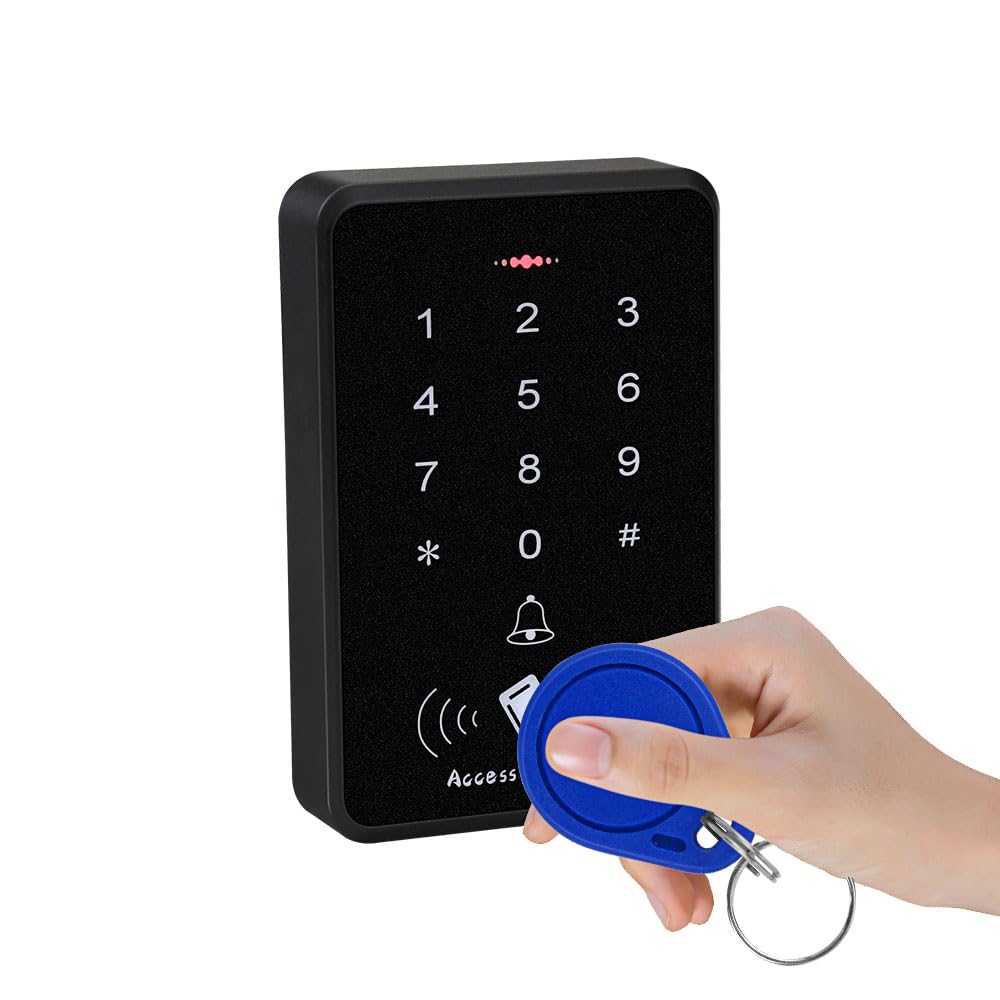 Blue Waterproof ABS 13.56MHz ISO14443A M1 Classic NFC RFID Tokens, Paquete de 10