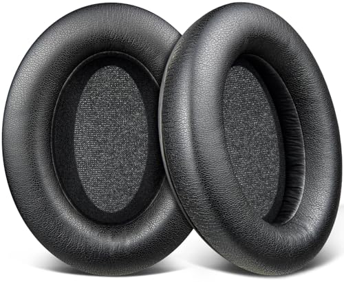 Image of SOULWIT Earpads Replacement for Sennheiser HD280 /HD280-13 /HD280-Pro /HD281 /HMD280 /HMD280 Pro /HMD280-13 /HMD281 /HMD281 Pro Headphones, Ear Pads Cushions with Noise Isolation Foam - HD280 PL Black