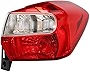 EnSyuSuMa 2012-2016Subaru Impreza & 2013-2015Subaru XV Crosstrek Tail Lights Left Driver Side TailLights Assembly Red Halogen TailLight (Left Driver Side TailLight)