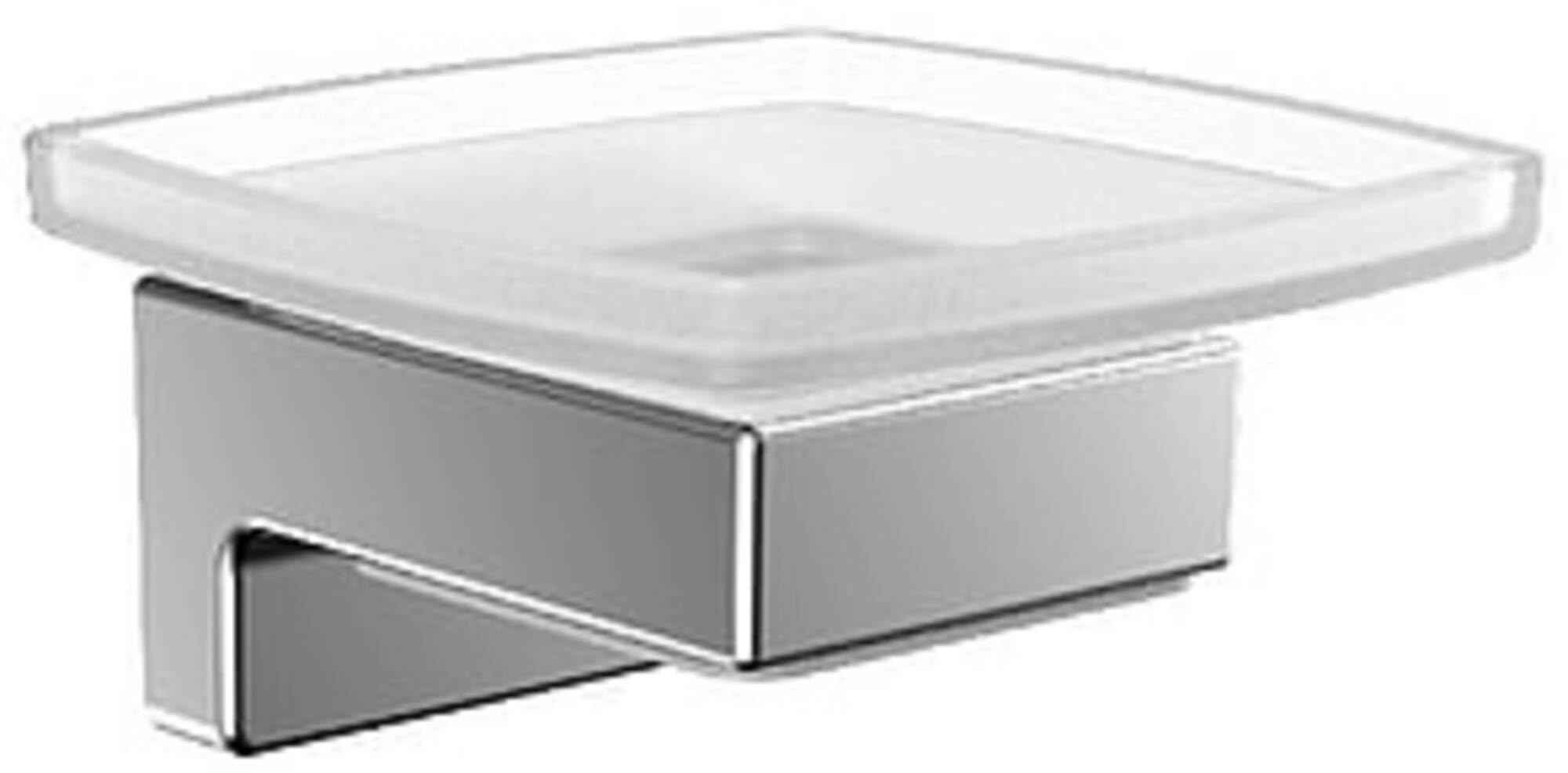 Emco Soap Holder, Chrome, Normal