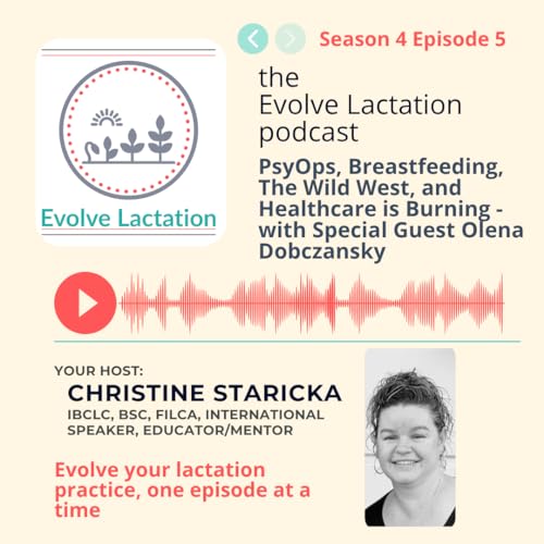 PsyOps, Breastfeeding, The Wild West, and Healthcare is Burning - with Special Guest Olena Dobczansky cover art