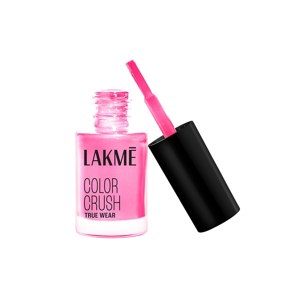 LAKMÉ True Wear Color Crush Glossy Finish Nail Polish, Long Lasting & Vibrant Nail Paint, 36, 6Ml-image-43