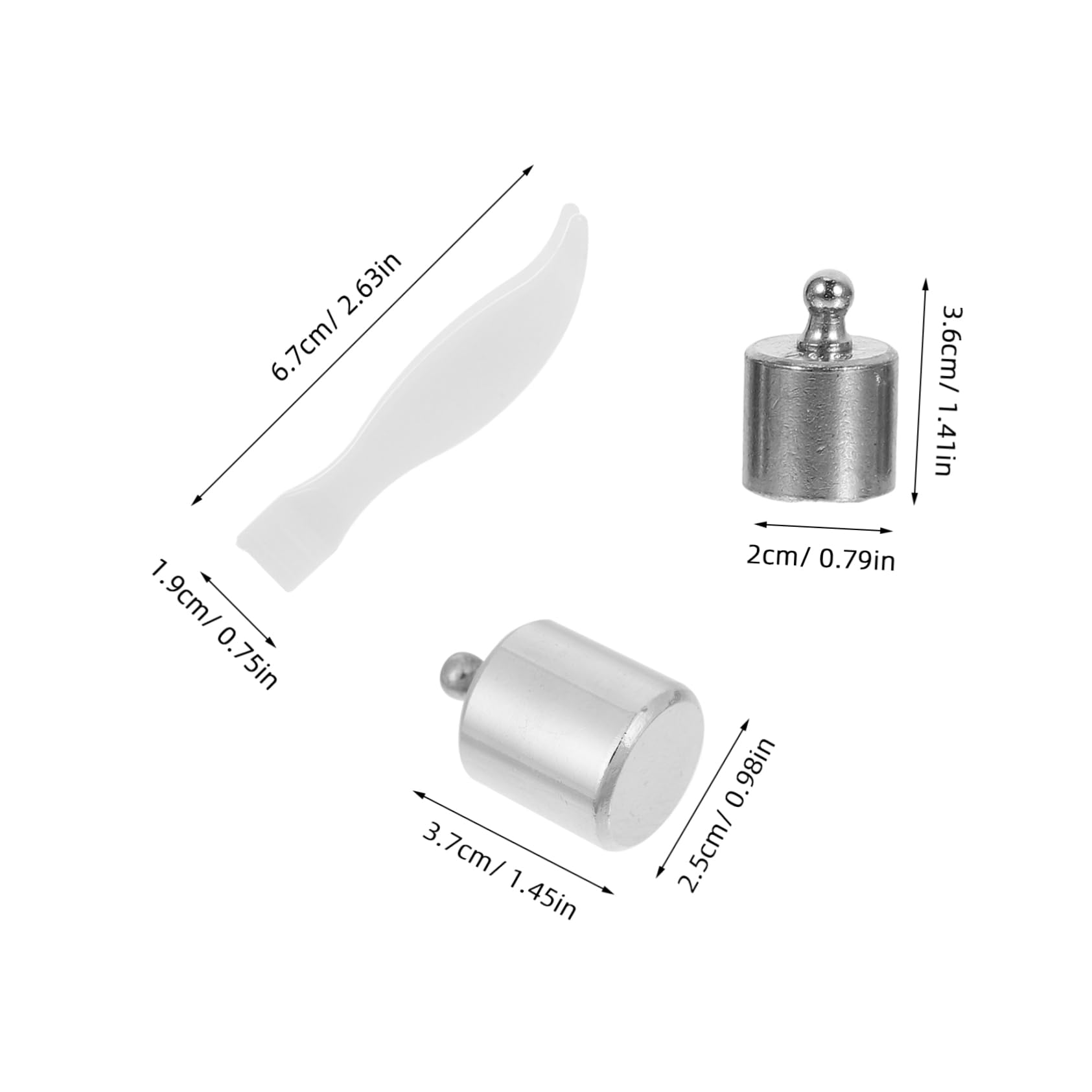 Ciieeo High Accuracy Calibration Weights Kit 200g Set with Case for Scale Calibration