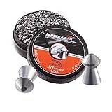 Lancer Tactical Airgun Metal Pellets 4.5mm 0.177 Caliber Hunting Pellets-500 Count/7.4 Grain-Size Pointed