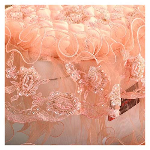 Toile Sitzauflagen Spitze-Sitz-Toiletten-U-förmige Komfortables Warmes Badezimmer-WC-Sitz-Abdeckung Waschbarer… – Bild 3