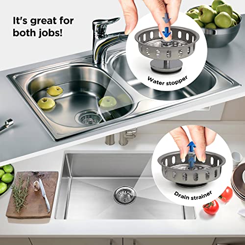 Basket para fregadero de cocina Highcraft acero inoxidable miniatura 4