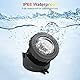 NATPOW Teichbeleuchtung LED Unterwasser, Unterwasserbeleuchtung RGB Unterwasser Teichlicht mit Bluetooth APP Fernbedienung, IP68 wasserdicht, Gartenbeleuchtung für Garten, Patio, Baum(5 in 1)