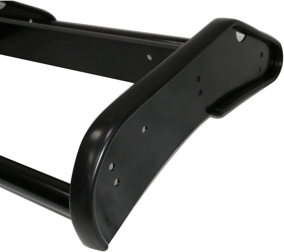 Grille Compatible With 2011-2015 Ford Explorer, Police Interceptor Black Front Push Bar Bumper Grille Guard by IKON MOTORSPORTS, 2012 2013 2014