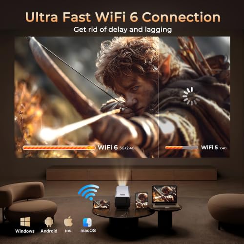 Google TV-Licensed Projector 4K Support, 938 ISO, AI Calibration, 20W Dolby - image 8