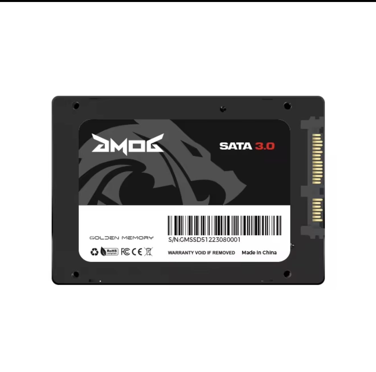GMOG 512GB SSD SATA III 6Gb/s 2.5
