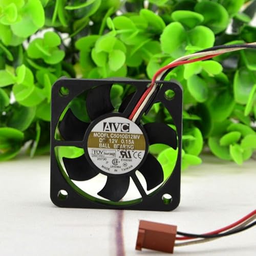 C5010B12MV 5010 12V 0.15A 3-wire ultra-quiet CPU computer case fan