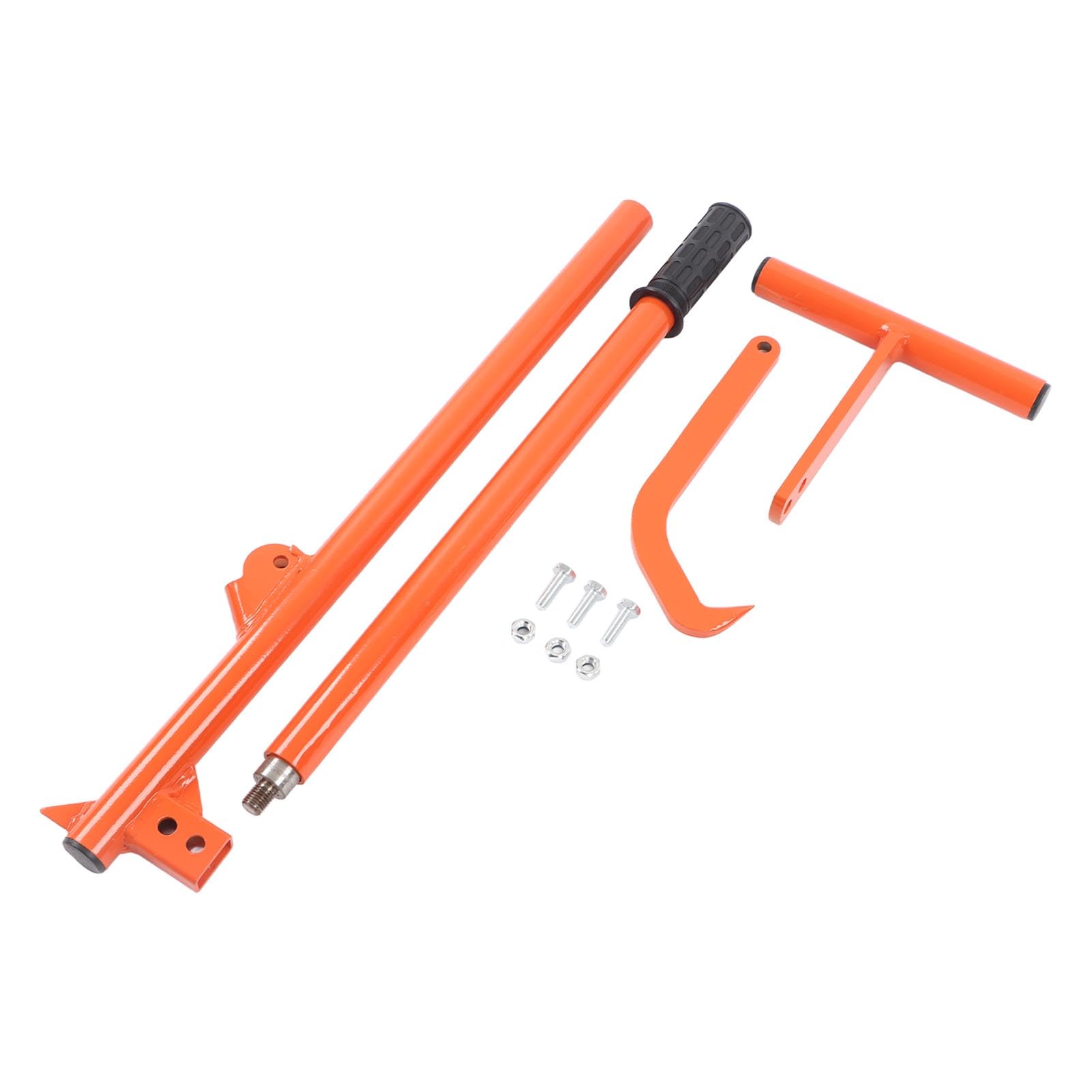 Houtlifter, Stalen Constructie met Lange Handgreep, Velgereedschap voor Boomstammen met een Diameter Tot 11,81 Inch, Vermindert Stress Door Ergonomisch Ontwerp, Geschikt voor