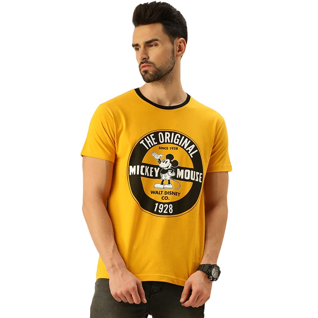 VeirdoPure Cotton Original Marvel Captain America Half Sleeve Round Neck Regular Fit White Typography Print T-Shirt for Men & Boys (T_MCA3028_W)