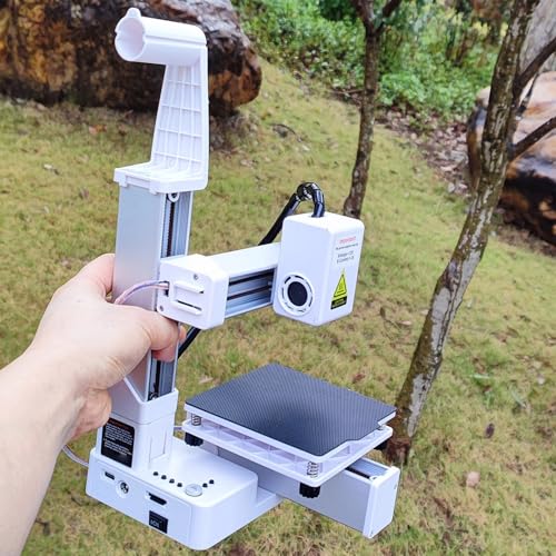 FDM Kleiner 3D Drucker, Multiplexing 3D Druckmaschine mit Hoher Genauigkeitsfrequenz, Vollständig Zusammengebauter 3D Drucker für Anfänger, Druckgröße 100x100x100mm (EU-Stecker) – Bild 3