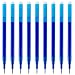 ParKoo Gel Ink Refills Compatible with FriXion and Friction Erasable Gel Pens, Fine Point 0.7 mm, Total 9 Blue Refills Value Set