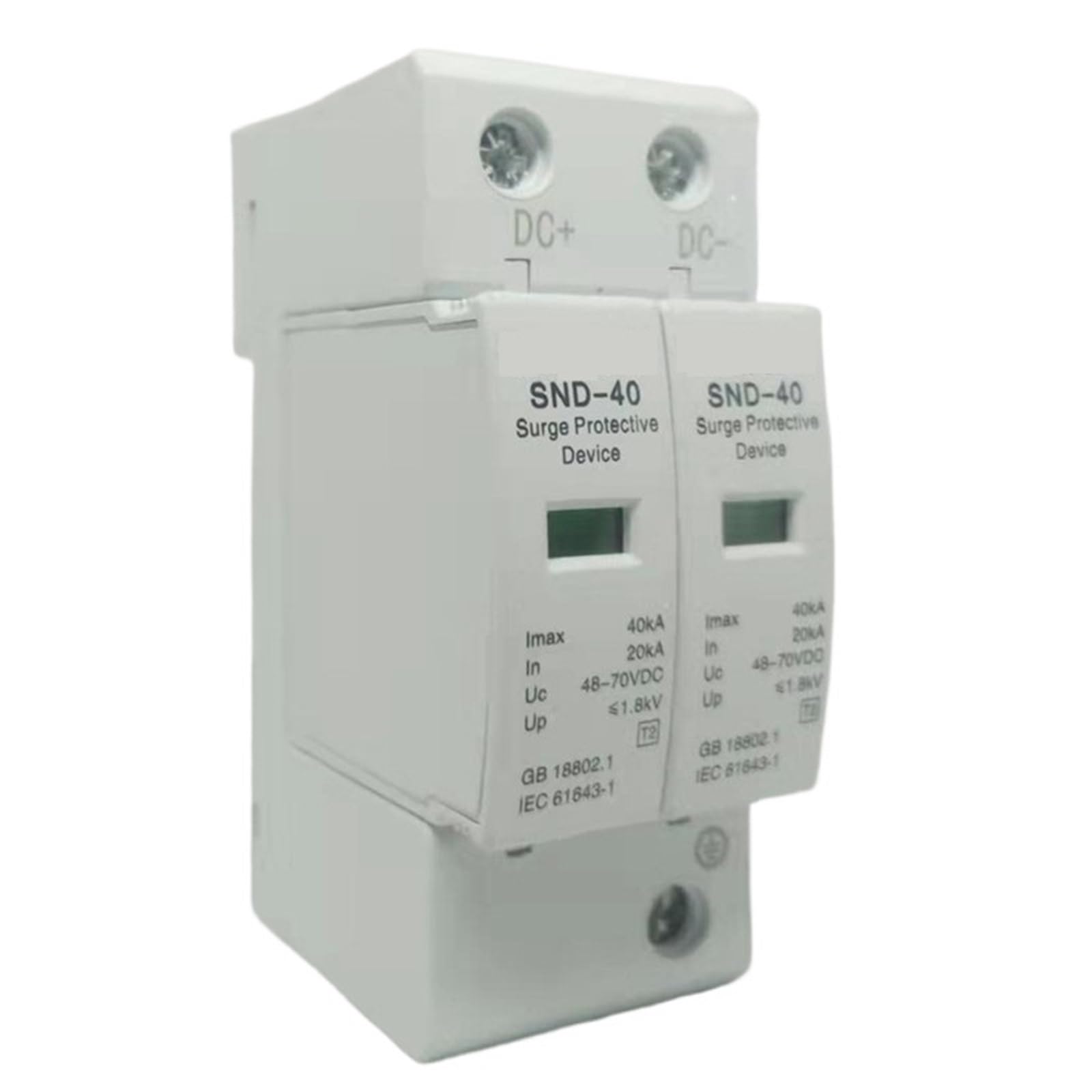 Parasurtenseur 2P CC protège vos circuits 220V des hausses de tension