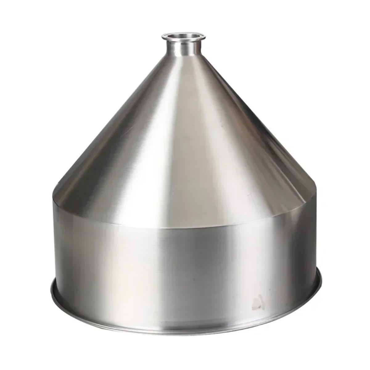 20L Embudo de tolva de Acero Inoxidable 304 Grado para el procesamiento Industrial de Alimentos Operaciones de llenado y descarrogación eficiente Construcción Resistente al óxido Duradero