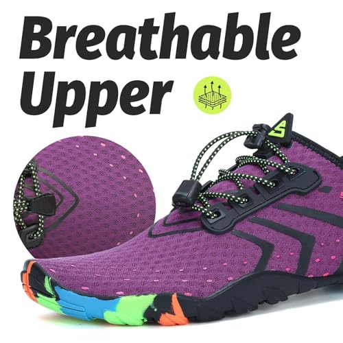 SAGUARO Water Shoes Women – Swim Shoes, Quick-Dry Barefoot Aqua Socks for Beach, Pool, Surfing and Outdoor Activities2