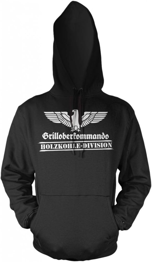 Wotan Textil Grill Oberkommando Charcoal Division Hooded Sweatshirt
