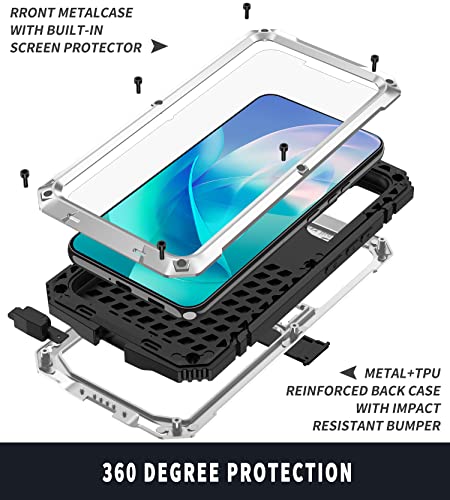 Coque intégrale pour Samsung S23 étui antichoc métallique avec béquille - 2